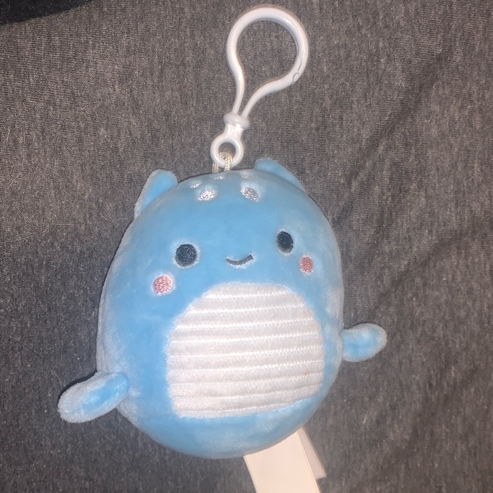 Lune the Lochness monster squishmallow clip NWT